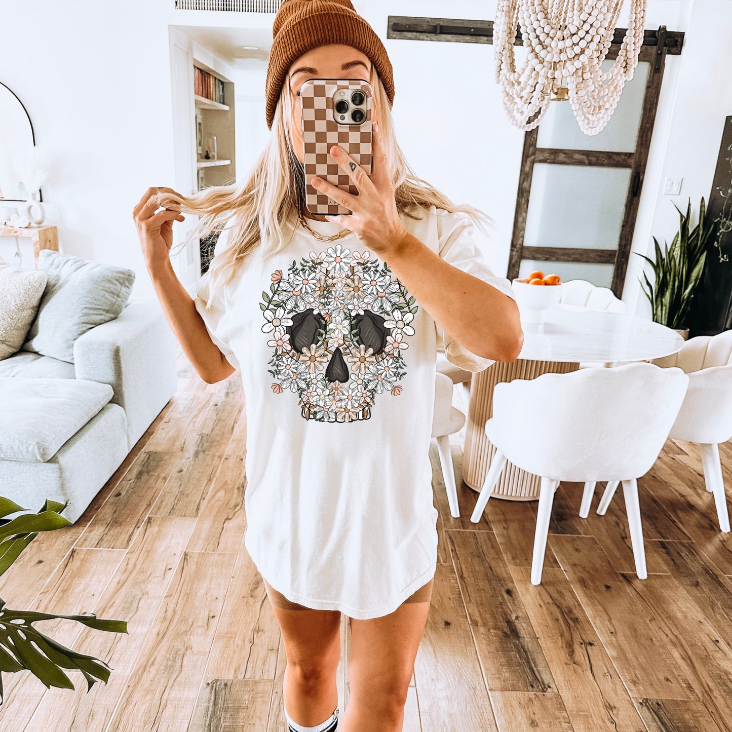 Floral Skull