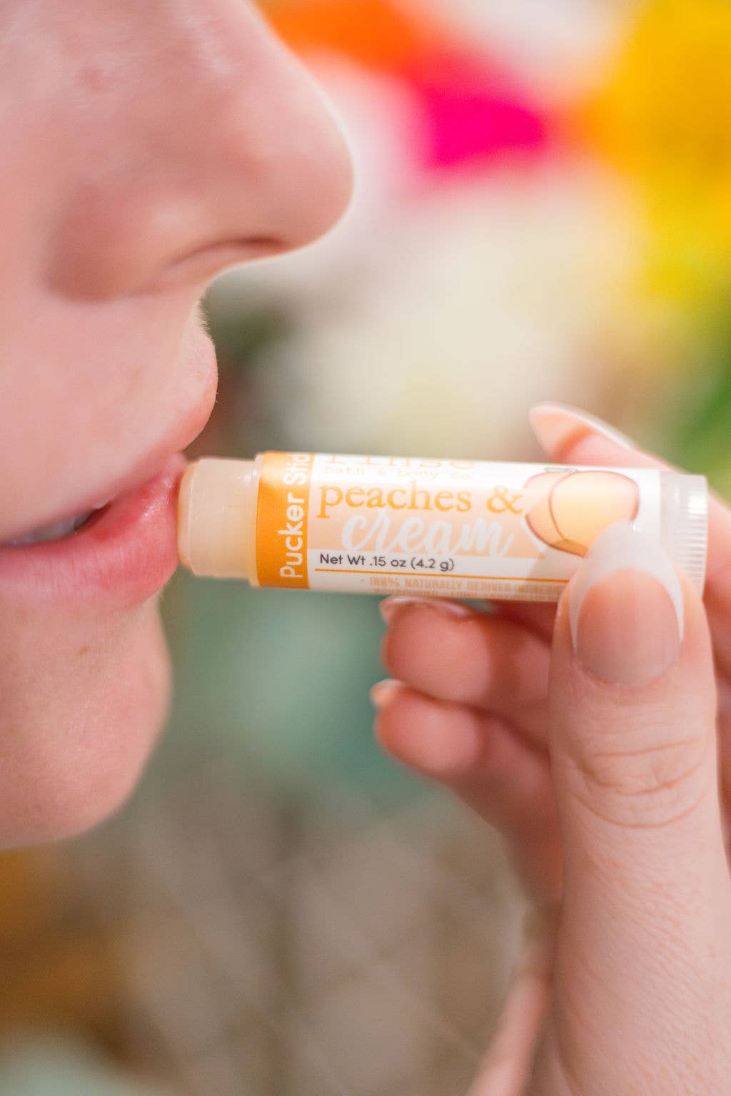 Pucker Stick - Peaches & Cream