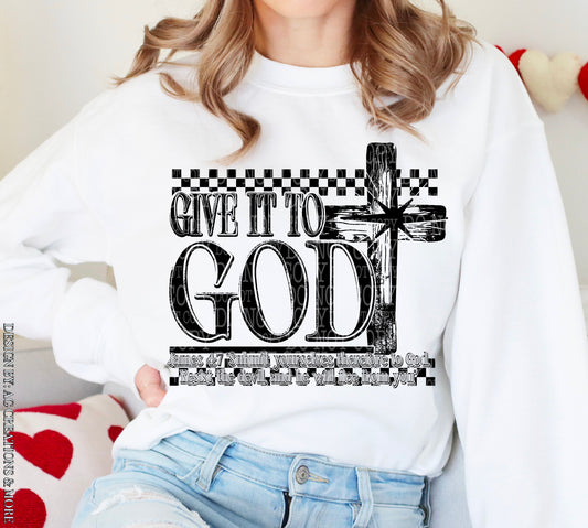 Give it to God Crewneck - Single Color
