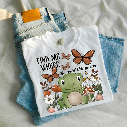 Find Me Where The Wild Things Are