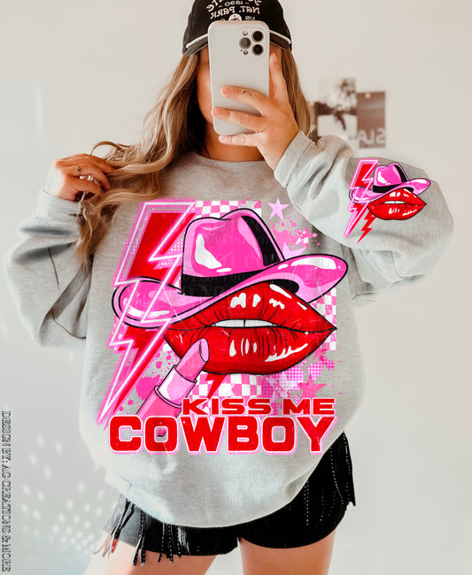 Kiss Me Cowboy Crewneck