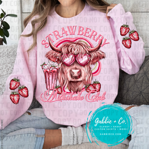 Strawberry Milkshake Sweater