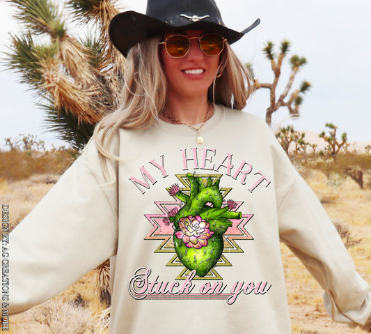 My Heart Stuck On You Crewneck
