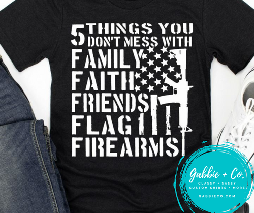 5 things you dont mess with