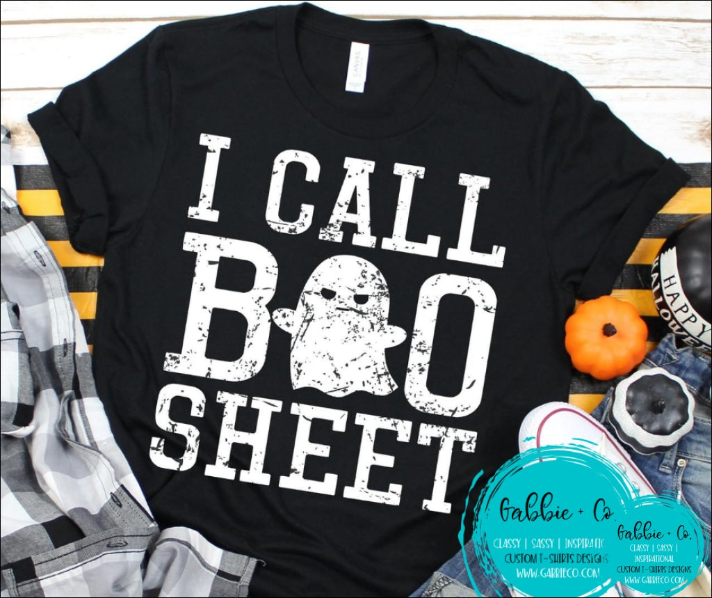 I Call Boo Sheet T-Shirt