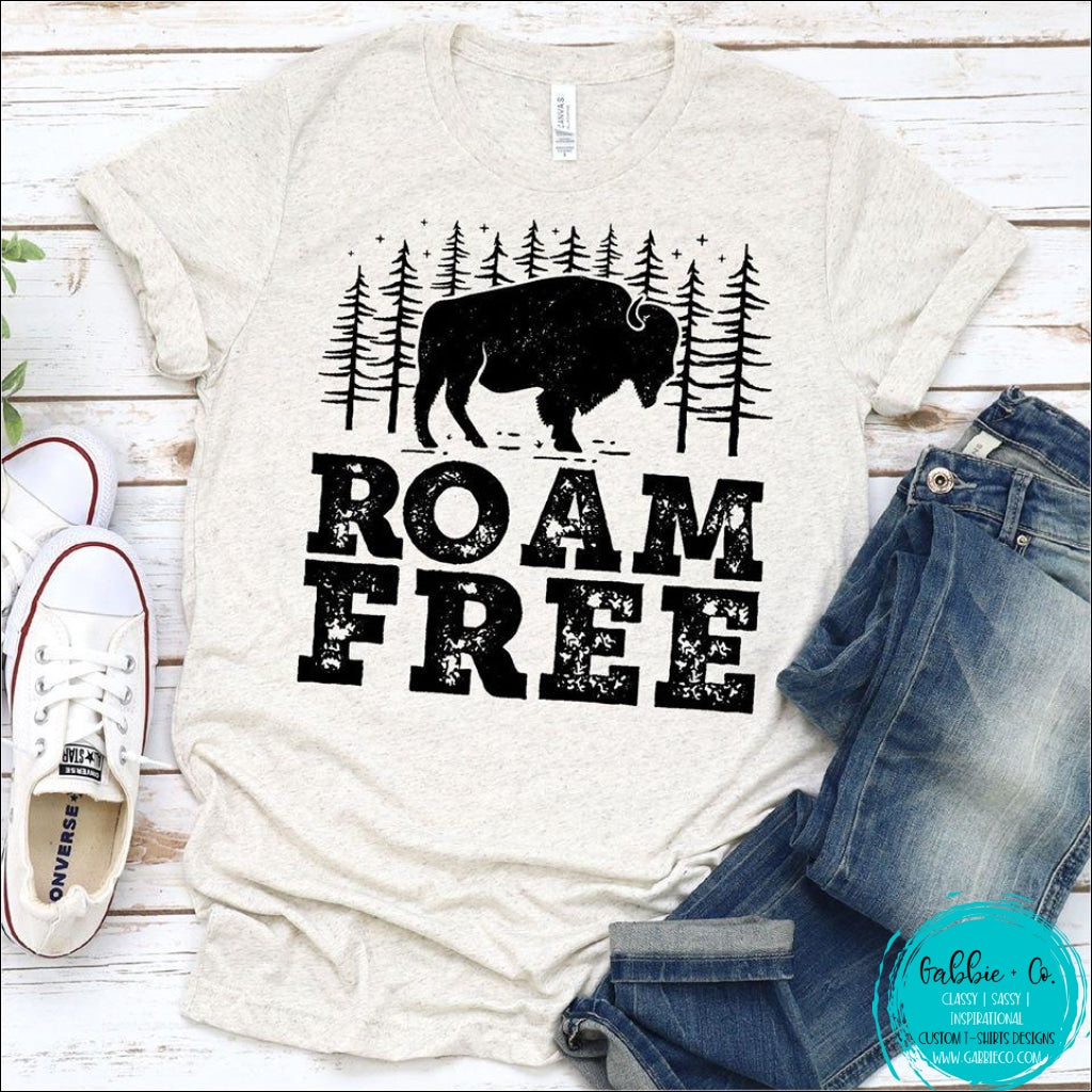 Roam Free Buffalo T-Shirt