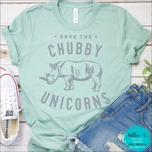 Save The Chubby Unicorns T-Shirt